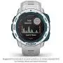 Garmin Instinct Solar Surf, Solar-Powered Rugged Outdoor Smartwatch with Tide Data and Dedicated Surfing Activity, Cloudbreak