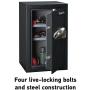 SentrySafe T6-331 Security Safe, 2.3 Cubic Foot, Black
