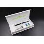 2 in 1 Vibration & massage ballpoint pen - mini Massage Tip Pen with Gift Box - Multifunction Electronic Pen (Black)