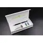 2 in 1 Vibration & massage ballpoint pen - mini Massage Tip Pen with Gift Box - Multifunction Electronic Pen (Black)