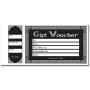 Cherry Celtic Gift Certificate Cards/Voucher/Gift Coupon Book with Stub 50pages Cardstock 3.9 x 8.3 Inches