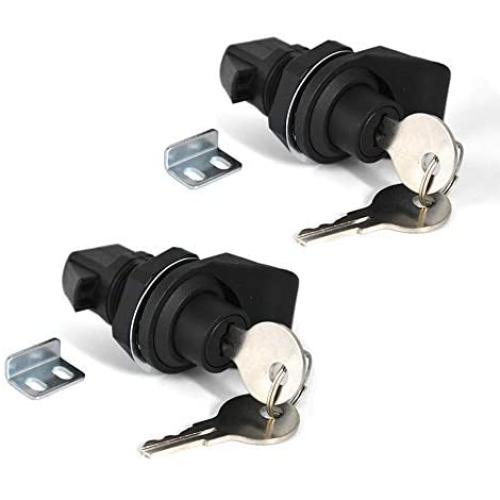 2Pcs Push Button Latch Locks for Boat Tool Box Electronic Box Glove Box Replacement