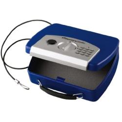 SentrySafe P008EBL 0.08 Cubic Foot Electronic Compact Safe, Blue