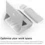 elago L4 Stand - [Desk Organization][Prevents Bad Posture][Natural Heat Sink] - for Laptop Computers (Silver)