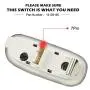 Right Power Window Lock Control Switch 12135165 Fit for Chevrolet Corvette C5 1997-2004