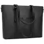BOSTANTEN Women Leather Laptop Tote Office Shoulder Handbag Vintage Briefcase 15.6 inch Computer Work Purse Black BOSTANTEN Women Leather Laptop Tote Office Shoulder Handbag Vintage Briefcase 15.6 inch Computer Work Purse Black
