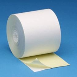 Nashua Carbonless Cash Register Paper, 3.0 x 3.0 inches x 90 feet, 2-ply Carbonless, Box of 50 Rolls (7379)