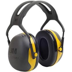3M Peltor X2A Over-the-Head Ear Muffs, Noise Protection, NRR 24 dB, Construction, Manufacturing, Maintenance, Automotive, Woodworking