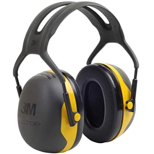 3M Peltor X2A Over-the-Head Ear Muffs, Noise Protection, NRR 24 dB, Construction, Manufacturing, Maintenance, Automotive, Woodworking
