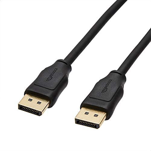 Amazon Basics DisplayPort to DisplayPort HD Display Cable - 6 Feet