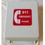 Outdoor Emergency Phone - 911 Only Emergency Land Line Phone System - Weatherproof Call Box