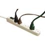 GoGreen Power GG-16103MIN 6 Outlet Mini Surge Protector, White