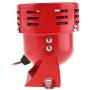 ePathChina Universal 12V Red Automotive Motorcycle Horns Air Raid Siren Horn Car Truck Motor Driven Alarm