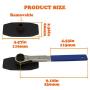 HXXF Brake Caliper Press Tool Car Ratchet Brake Piston Caliper Wrench Spreader Tools Hand Tool Accessories for Car Repair (Gloves Included)