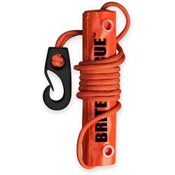 Brite Strike Ultra Compact Lighted Signaling System, Visible up to 2 Miles Horizontal and 3 Miles from Air, Waterproof to 200 Feet, Orange