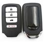 WFMJ for Honda Accord Civic CR-V CR-Z HR-V Pilot Keyless Entry 4 Buttons Remote Key Case Shell Fob