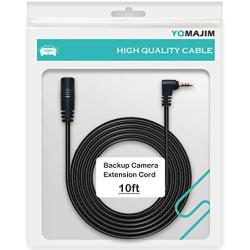 Dash Cam Extension Cable,2.5mm End 10 Ft Extension Cord for Dash Camera, Extend Camera Cable for Rear View Reverse Camera,Mirror Camera,Backup Camera Extension Cable(10ft)