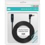 Dash Cam Extension Cable,2.5mm End 10 Ft Extension Cord for Dash Camera, Extend Camera Cable for Rear View Reverse Camera,Mirror Camera,Backup Camera Extension Cable(10ft)