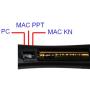Infiniter 4-in-1 Function Wireless Presenter with Red Laser Pointer/Wireless Mouse and Media Player Control (LR8)