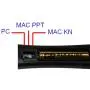 Infiniter 4-in-1 Function Wireless Presenter with Red Laser Pointer/Wireless Mouse and Media Player Control (LR8)