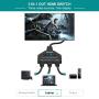 HDMI Switch 4K - Techole HDMI Switcher 3 in 1 Out HDMI Splitter, or 3 x 1, USB External Power Supported, Supports 4K 3D HD 1080P for Xbox PS4 Roku Blu-Ray Player HDTV (HDMI Switch)