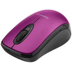 Amazon Basics Wireless Computer Mouse with USB Nano Receiver - Purple