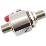 F Type Lightning Arrestor Female to Female Bulkhead with O-Ring 3GHz 75 ohm with 90V Gas Tube Discharge TV Surge Protector Surge Arrester