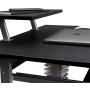 Techni Mobili Compact Computer Cart With Storage, Graphite