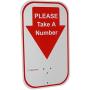 2-Digit Take A Number System with Free Ticket Roll