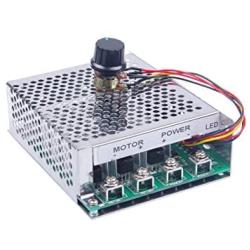 KNACRO Brushed DC Motor Controller DC 9-55V 60A PWM stepless Electronic Speed Control Switch 12V 24V 36V 48V Maximum Power 3300W