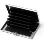 Bofit Stainless Steel RFID Blocking Credit Card Wallet Case Holder Slim & Stylish Design for Men & Women