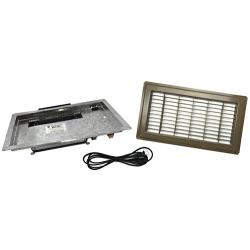 Tjernlund RB12X6B Register Booster Fan 12 x 6'' Brown Grill