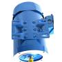Hallmark Industries MA0510F AC Motor, 1 hp, 3450 RPM, 3PH/60 hz, 208-230/460V AC, 56C/TEFC, with Foot, SF 1.15, Insul F, Inverter Duty, Steel (Pack of 1)
