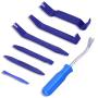 GLISTON 7pcs Trim Removal Tool, Trim Panel Tools – Door Panel Removal/Trim Tool for Car Dash Radio Audio Installer with Instruction Manual