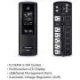 CyberPower BRG1500AVRLCD Intelligent LCD UPS System, 1500VA/900W, 12 Outlets, AVR, Mini-Tower, 5-Year Warranty,Black