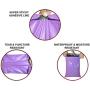 Amiff Pack of 100 Purple Poly Mailers 12 x 15.5 Multipurpose Shipping Bags 12 x 15 1/2 Packaging Envelope Mailers 2.5 Mil Thick. Peel and Seal, Waterproof, Lightweight. Wrapping, Packing