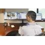 Ergotech Triple LCD Monitor Desk Mount Stand with Telescopic Wings, Fully Adjustable Mount for 3 Screens up to 27 inches, 25 lbs. Weight Capacity per Pivot, Black