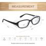 OKH Safety Glasses with Readers for Women and Men Side Shields Eyewear Reading Glasses