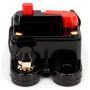 UTSAUTO Circuit Breaker 250Amp Waterproof Fuse Holder Resettable Fuse Circuit Breaker, Manual Reset 12V-24V DC for Car Audio Rv Marine Boat Truck Trolling Motors Inline Fuse Inverter