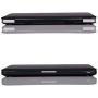 RUBAN Case Compatible with MacBook Pro 13 inch 2012 2011 2010 2009 Release A1278, Plastic Hard Case Shell and Keyboard Cover for Older Version MacBook Pro 13 Inch with CD-ROM - Black