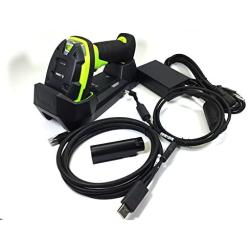 Zebra LI3678-SR Ultra-Rugged Cordless 1D Barcode Scanner/Linear Imager Kit, FIPS, Vibration Motor, Includes Cradle, Power Supply and USB Cord