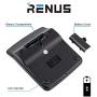 RENUS Calculator Electronic Desktop Calculator with 12 Digit Large Display, Solar Battery LCD Display Office Calculator