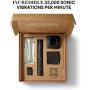 BURST Electric Toothbrush with Charcoal Sonic Toothbrush Head, Black