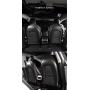 LUCKEASY True Carbon Fiber Seat Back for Tesla Model 3 2018-2020 Seat Back Protection Patch (Carbon Matt) 2pcs/Set