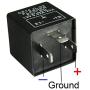 Xotic Tech 3-Pin CF14 EP35 Electronic LED Flasher Relay Fix Turn Signal Bulbs Hyper Flash