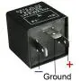 Xotic Tech 3-Pin CF14 EP35 Electronic LED Flasher Relay Fix Turn Signal Bulbs Hyper Flash
