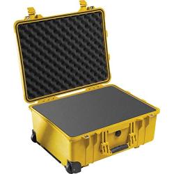 Pelican 1560 Camera Case With Foam (Yellow)