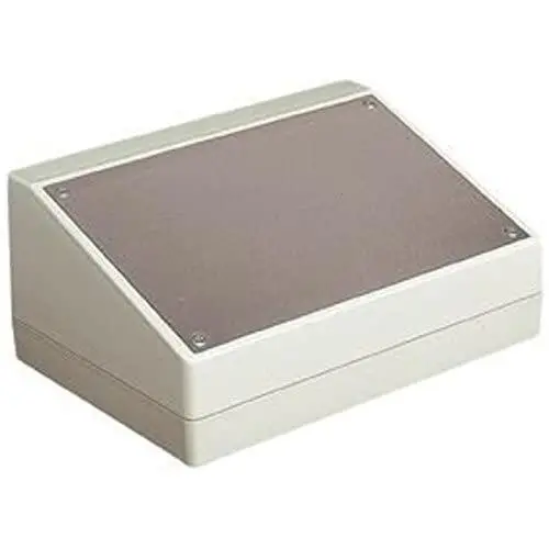 BUD Industries PC-11491 Plastic Style F Box, 8-11/16'' Width x 3-15/16'' Height x 6-9/64'' Depth, Natural Finish