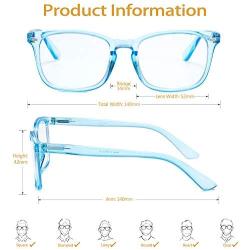 Frolesant Blue Light Glasses for Women, Anti Eye Eyestrain Reading Gaming Glasses Non Prescription, Computer Reading Eyeglasses for Men - 3 Pack