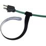 Reusable Cable Ties Large and Strong Gripping Jumbo Size 3/4'' x 16'' for Large Bundles of Cables - 10 Pack (Black)